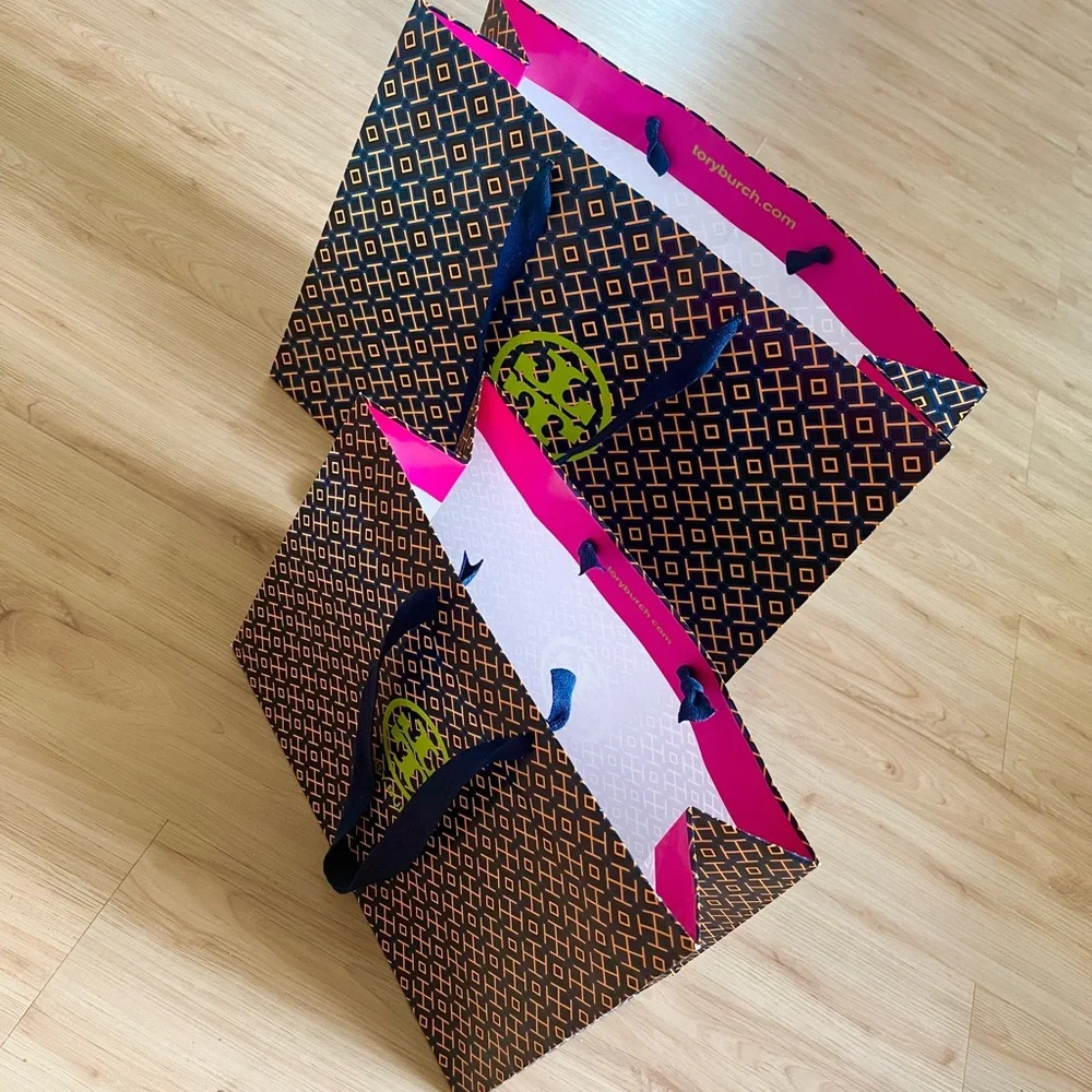 Tory Burch shopping bag Medium + Small Size